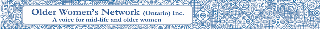 Older Women's Network: A voice for mid-life and older women
